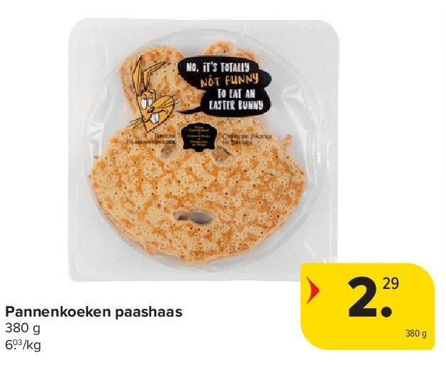 Pannenkoeken paashaas