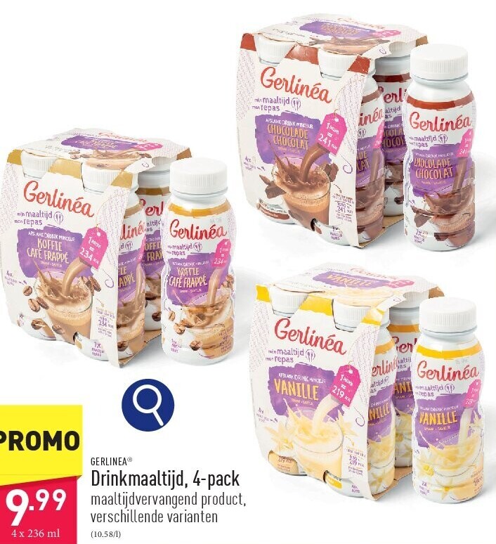 Drinkmaaltijd, 4-pack
