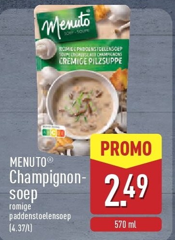 Champignon­ soep