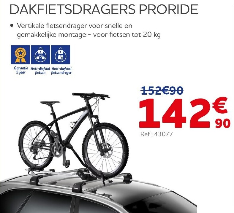 DAKFIETSDRAGERS PRORIDE