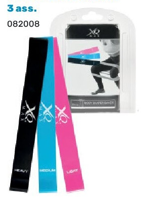 Yoga weerstandsband 3 assorti