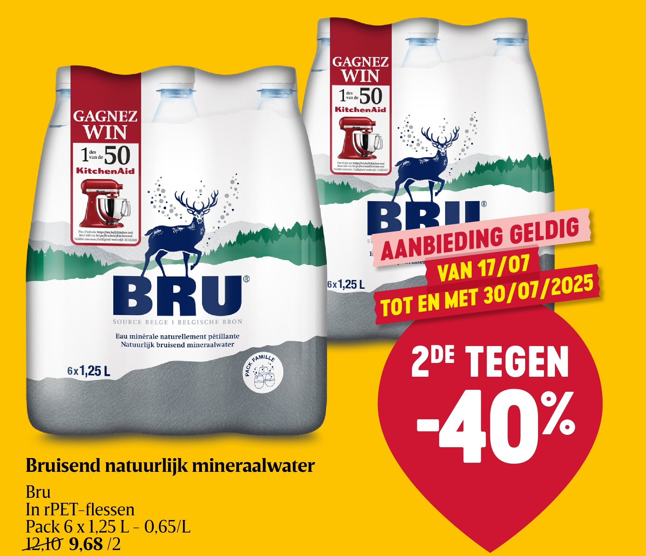 Bruisend natuurlijk mineraalwater