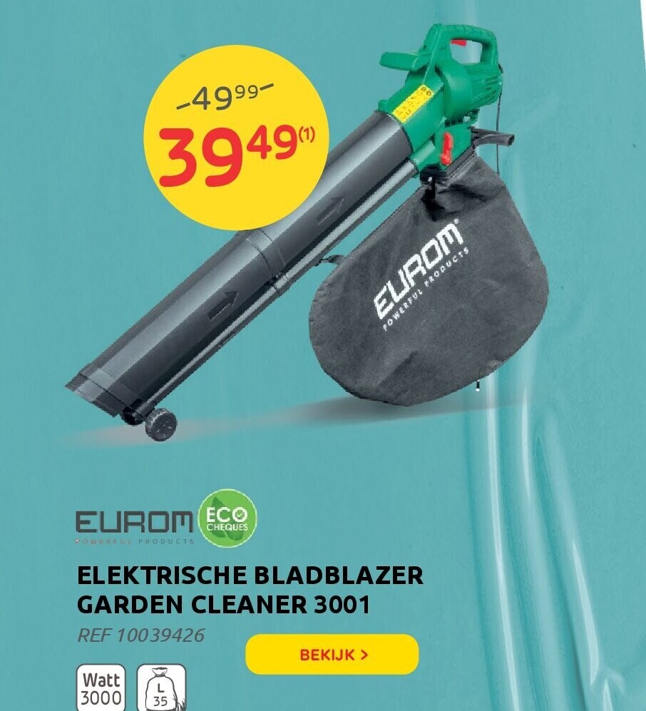 ELEKTRISCHE BLADBLAZER GARDEN CLEANER 3001
