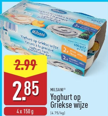 Yoghurt op Griekse wijze