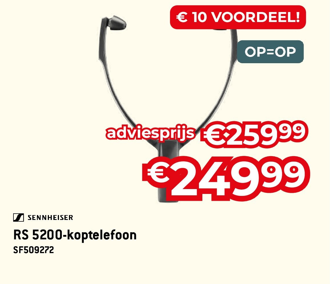 RS 5200-koptelefoon SF509272
