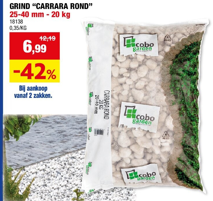 GRIND “CARRARA ROND”