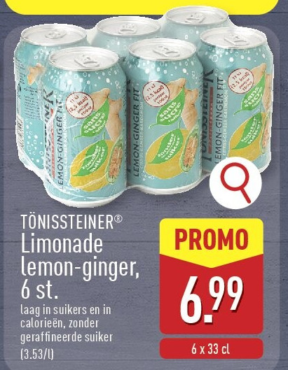 Limonade lemon-ginger, 6st.