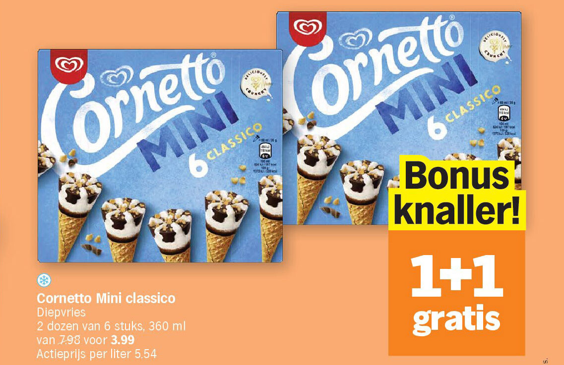 Cornetto Mini classico