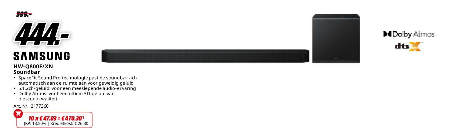 Samsung HW-Q800F/XN Soundbar