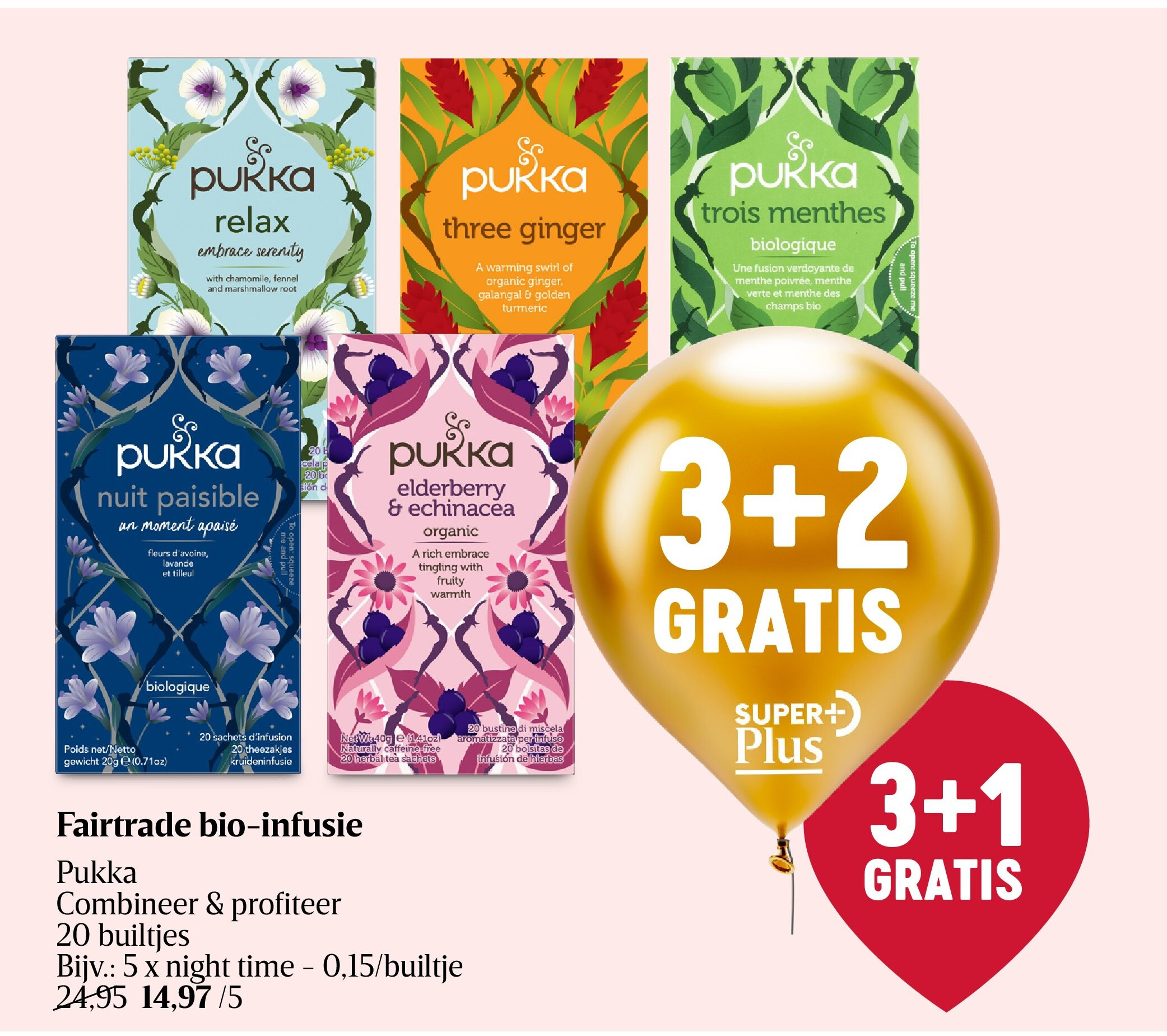 Fairtrade bio-infusie