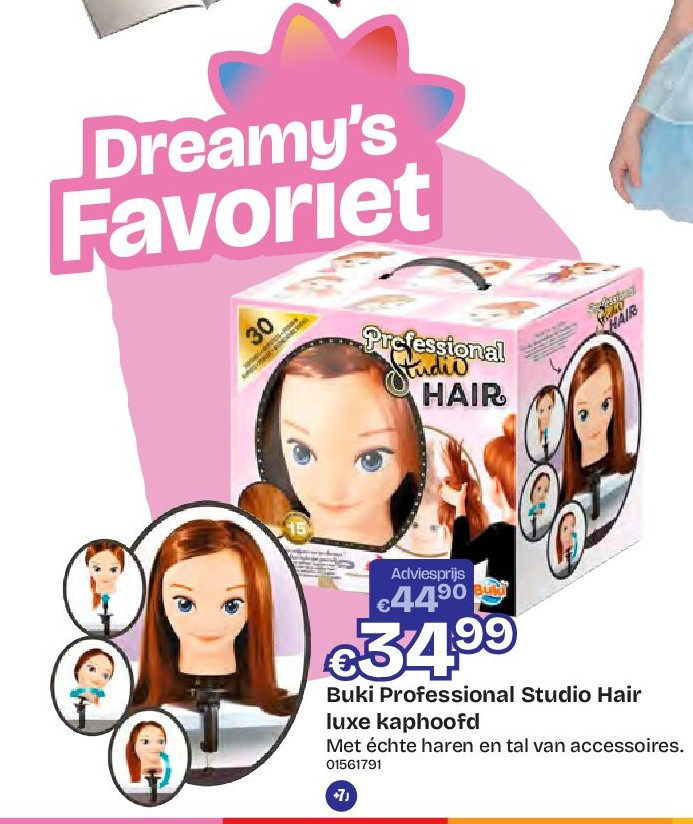 Buki Professional Studio Hair luxe kaphoofd