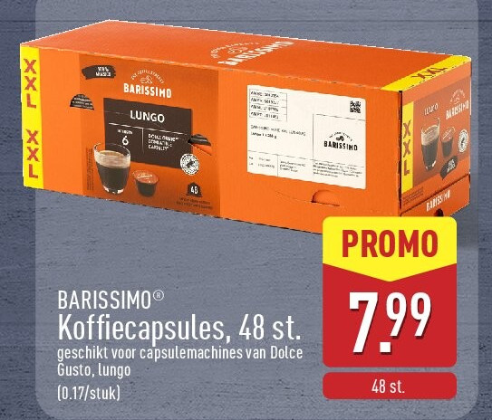Koffiecapsules, 48st.
