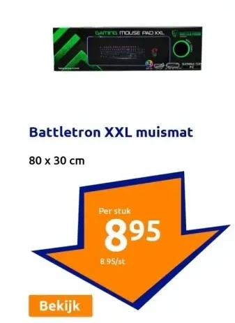 Battletron XXL muismat