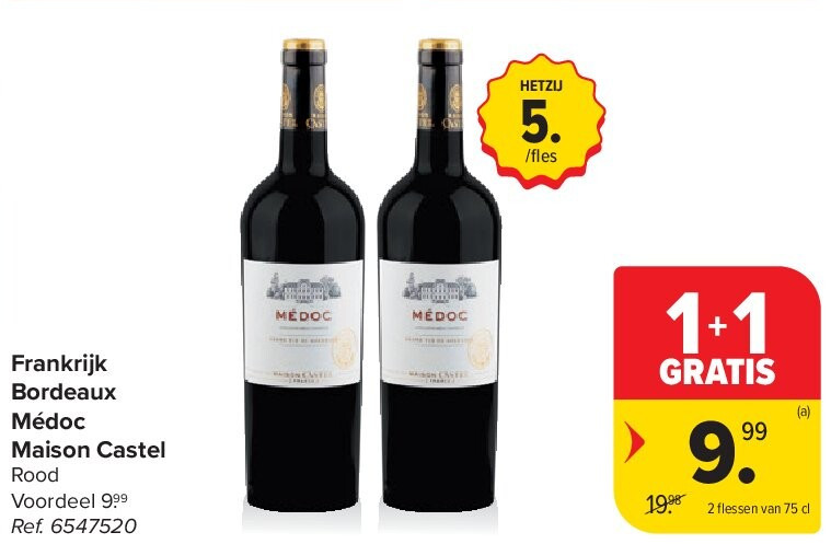 Frankrijk Bordeaux Médoc Maison Castel