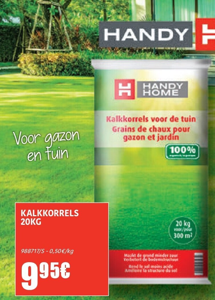 KALKKORRELS 20KG