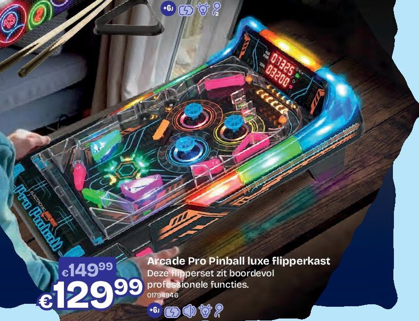 Arcade Pro Pinball luxe flipperkast