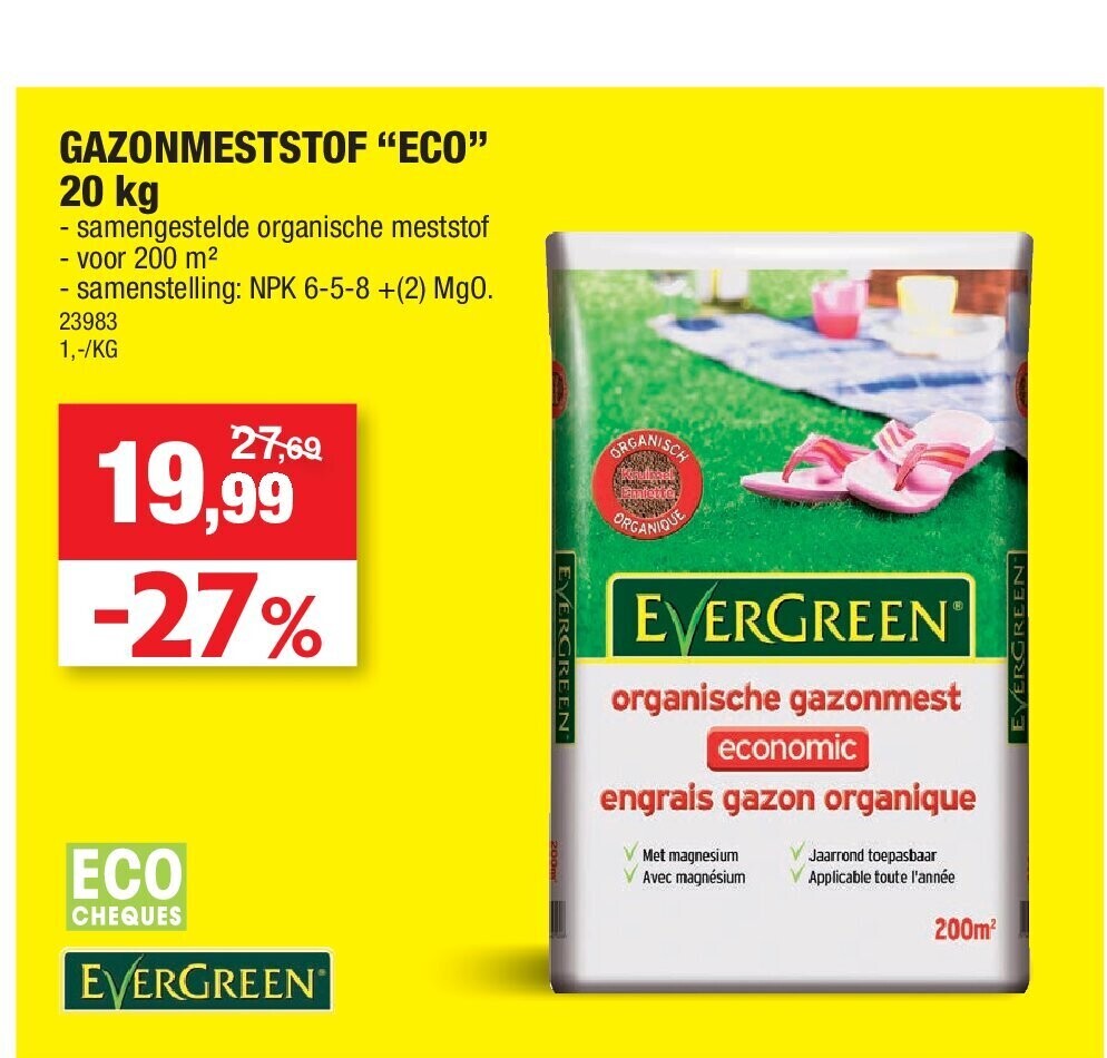 GAZONMESTSTOF “ECO” 20 kg