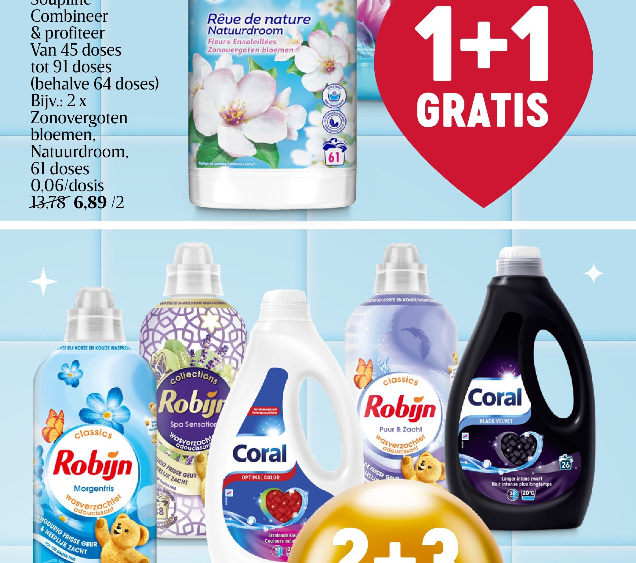 Wasmiddel of wasverzachter