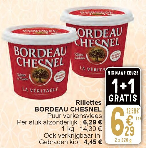 Rillettes BORDEAU CHESNEL