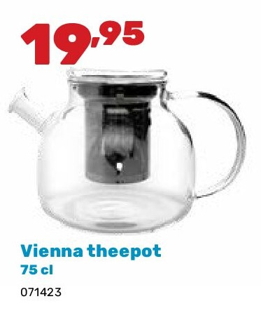 Vienna theepot 75 cl