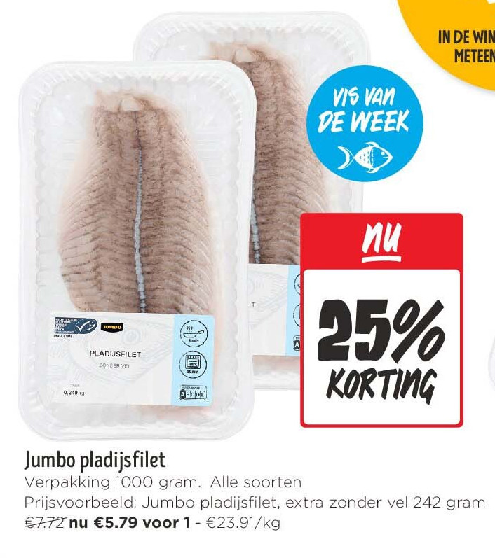 Jumbo pladijsfilet