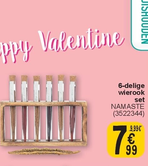 6-delige wierook set
