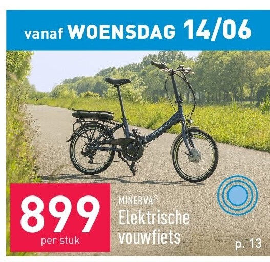 Elektrische vouwfiets