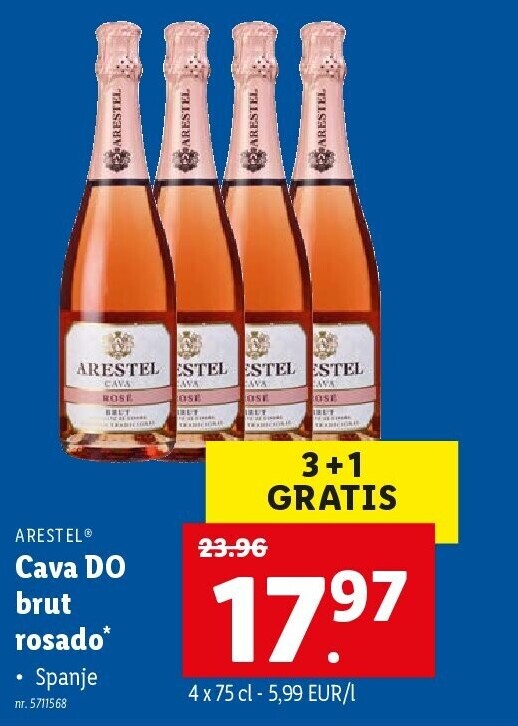 Cava DO brut rosado