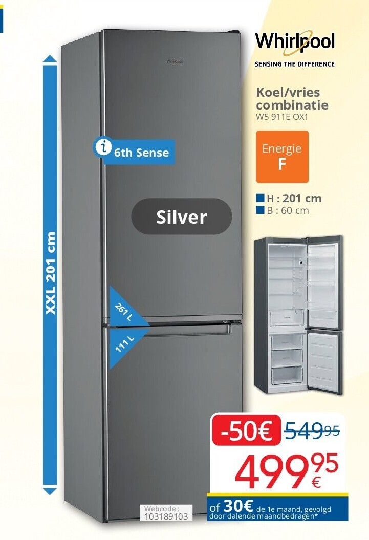 Koel/vries combinatie