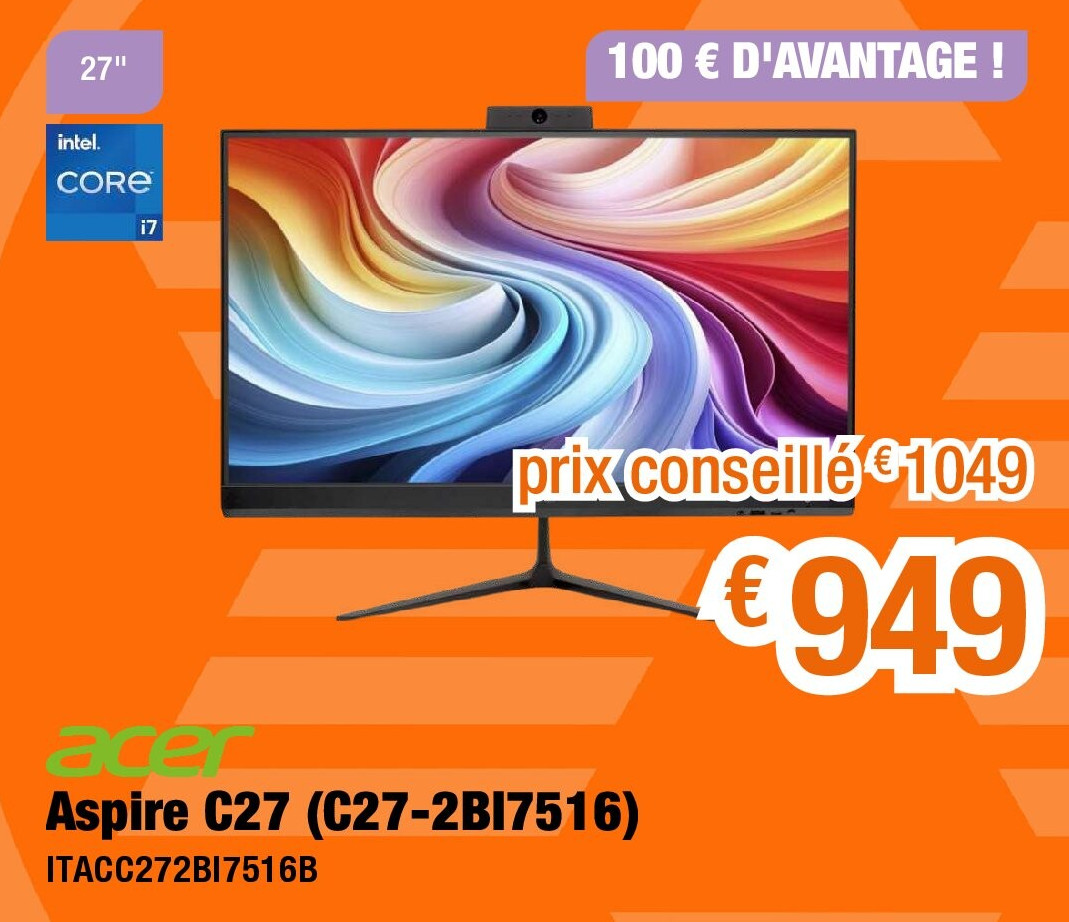 Aspire C27 (C27-2BI7516)