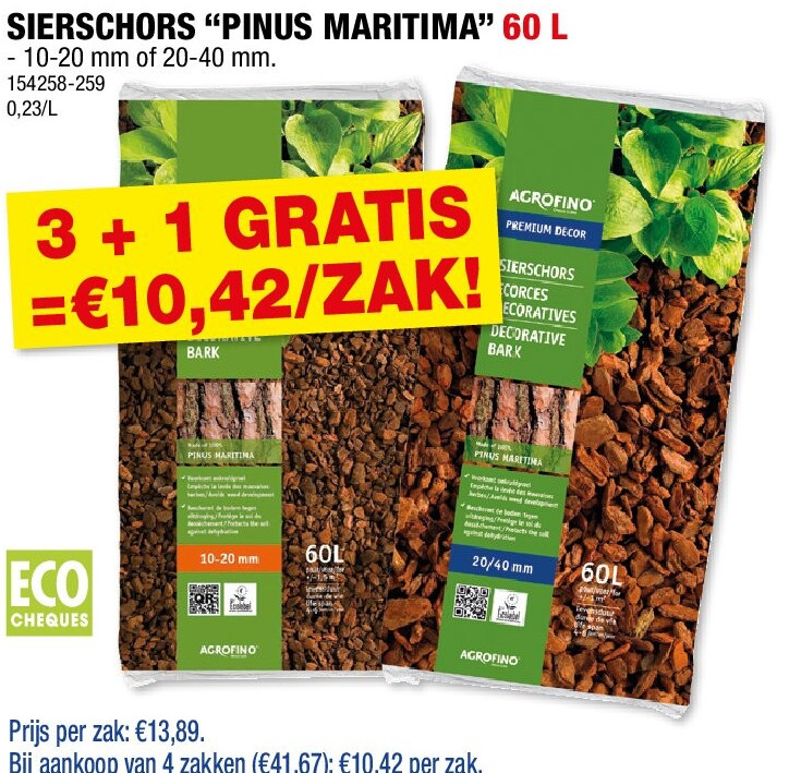 SIERSCHORS “PINUS MARITIMA” 60 L