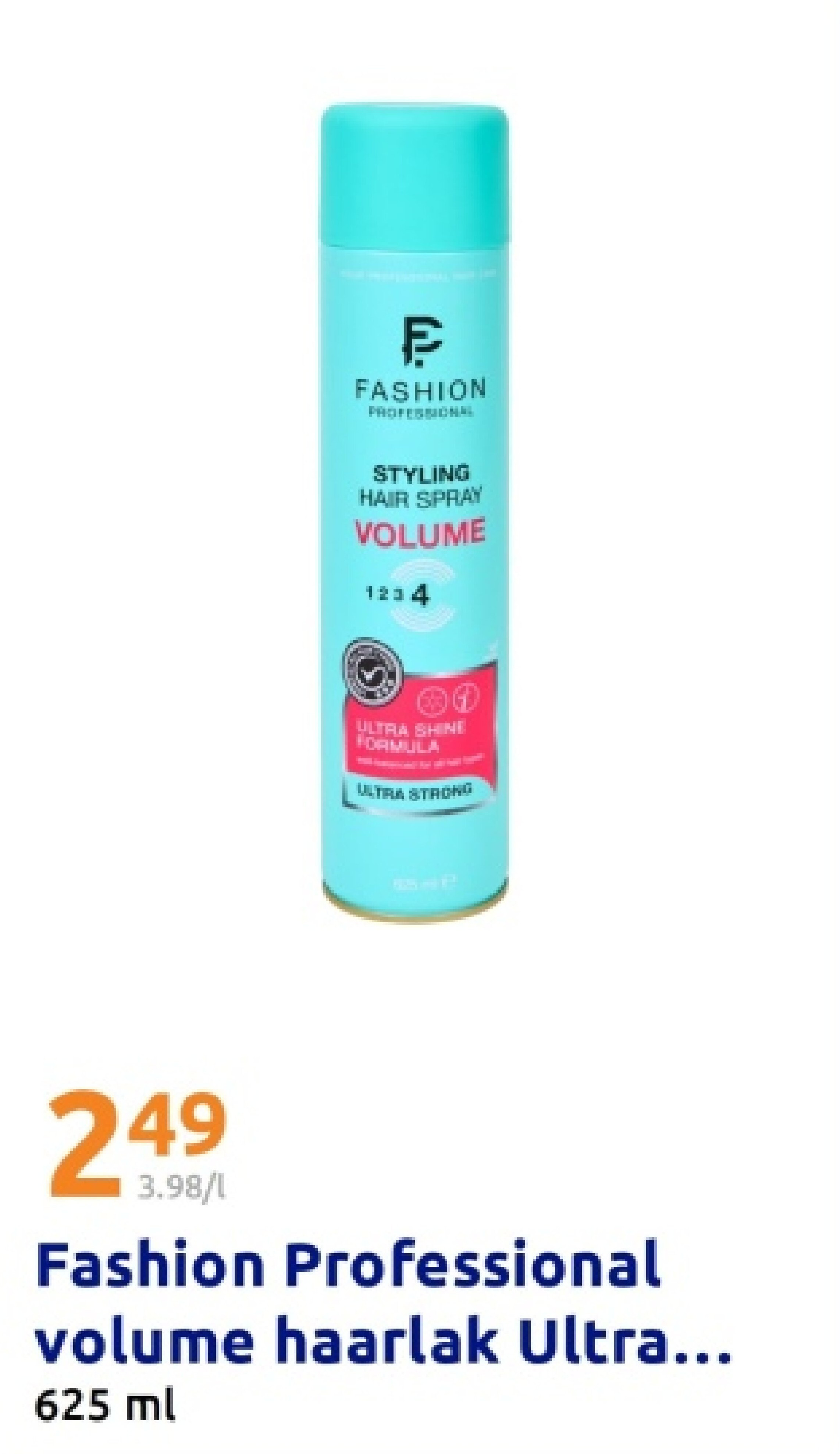 Fashion Professional volume haarlak Ultra Strong