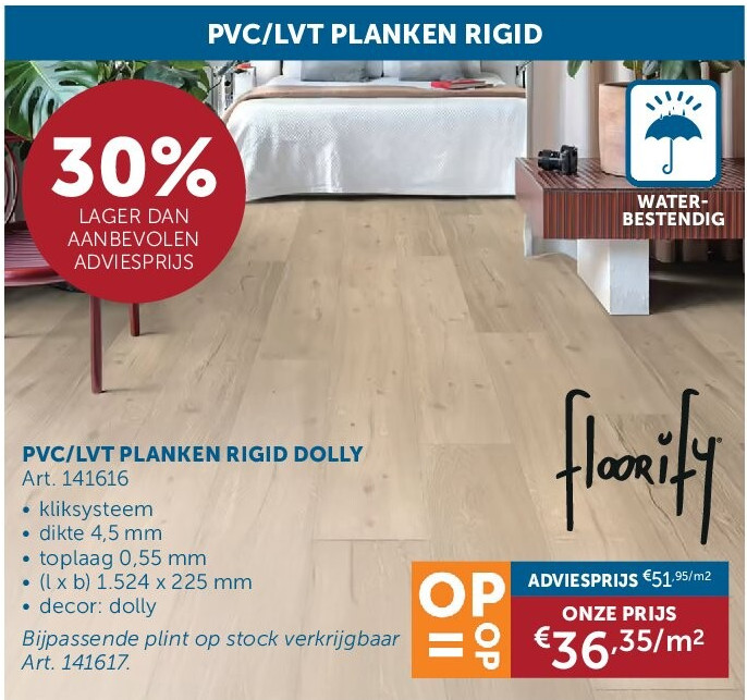PVC/LVT PLANKEN RIGID DOLLY