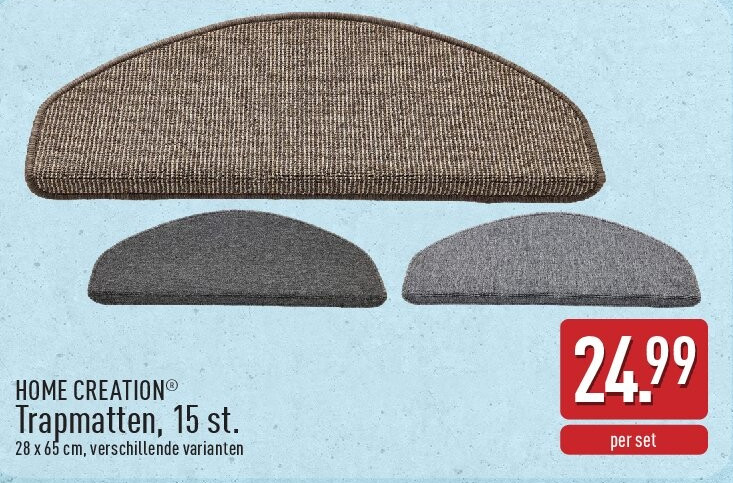 Trapmatten, 15st