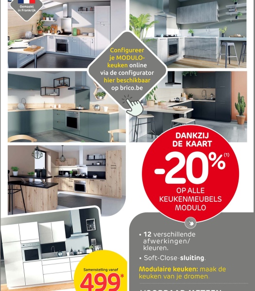 Keukenblok Maya 285cm Soft close