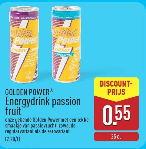 Energydrink passion fruit
