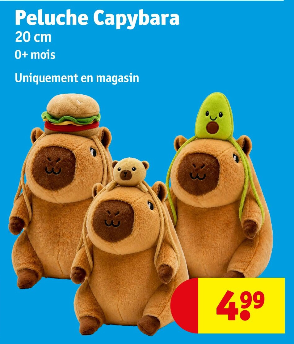 Peluche Capybara