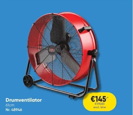 Drumventilator 61cm Nr. 48946
