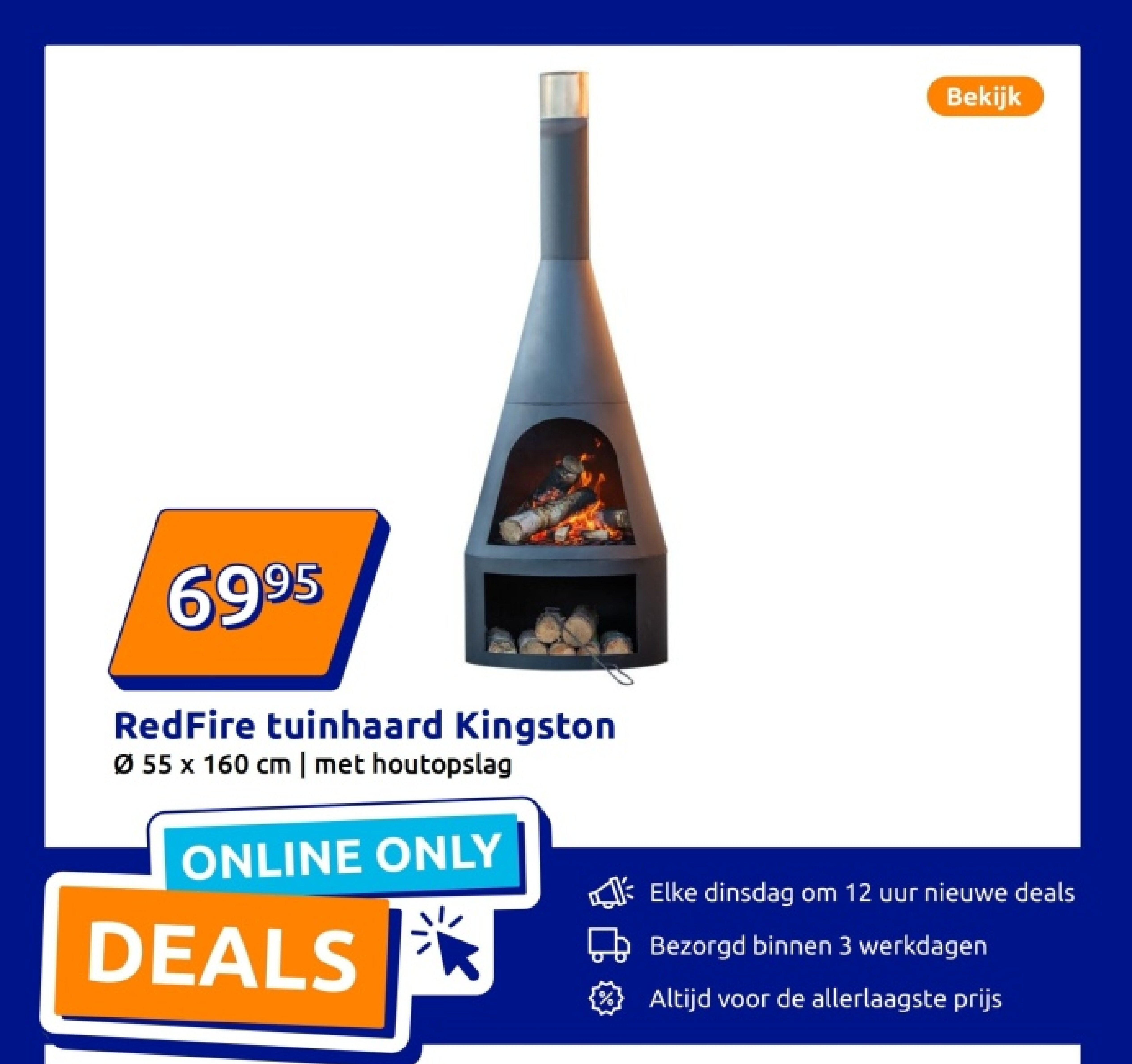 RedFire tuinhaard Kingston