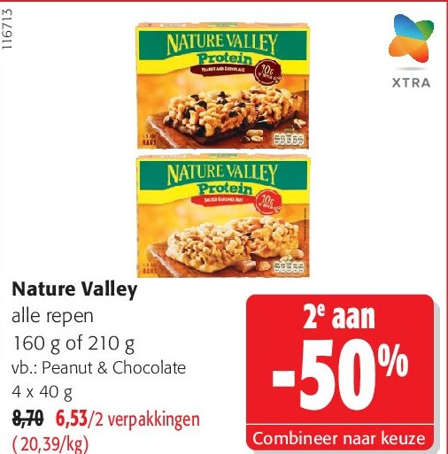Nature Valley Peanut & Chocolate 4 x 40 g