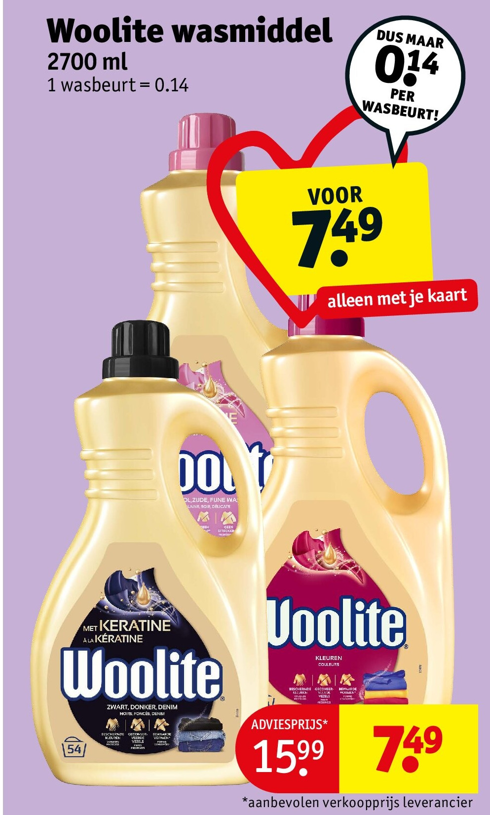 Woolite wasmiddel