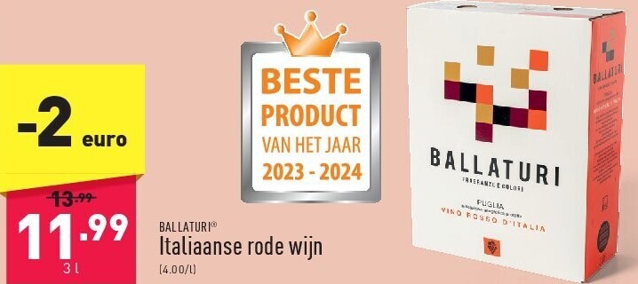 Italiaanse rode wijn