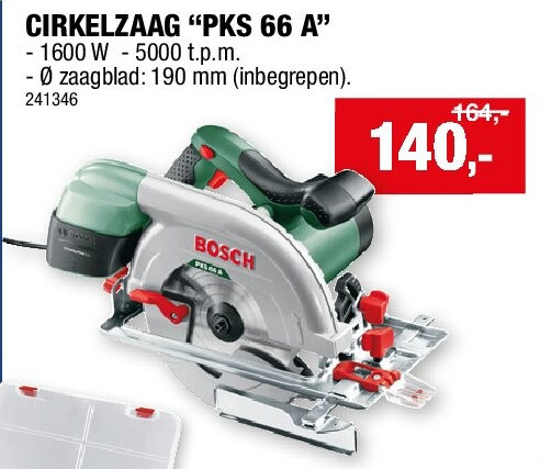 CIRKELZAAG “PKS 66 A”