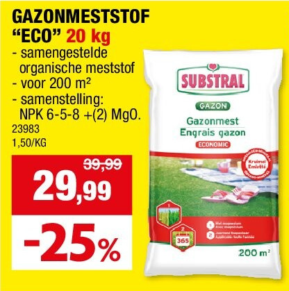 GAZONMESTSTOF “ECO” 20 kg