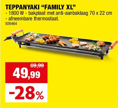 TEPPANYAKI “FAMILY XL”