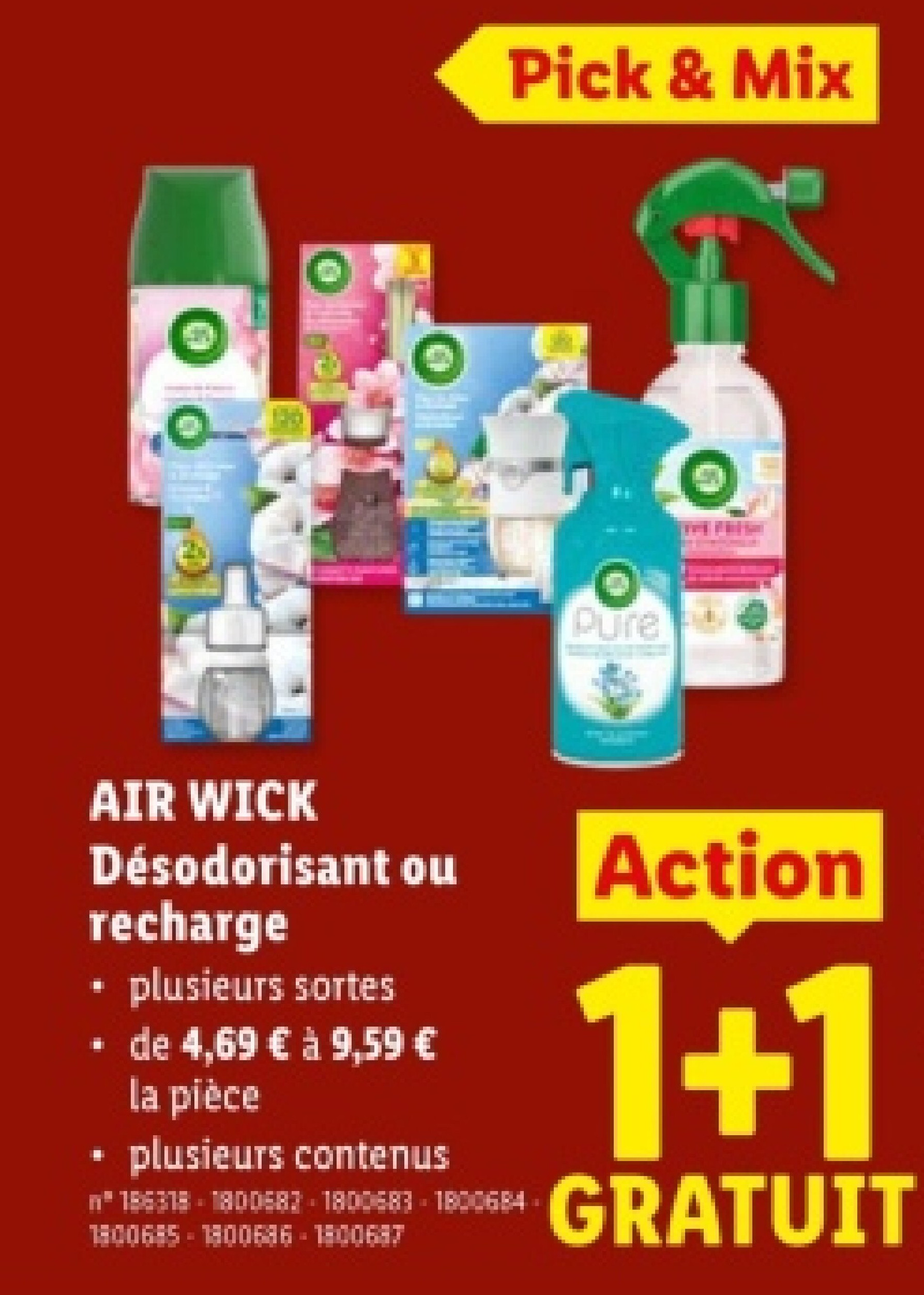 Désodorisant ou recharge