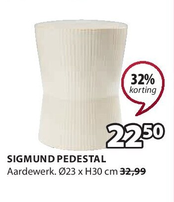 SIGMUND PEDESTAL