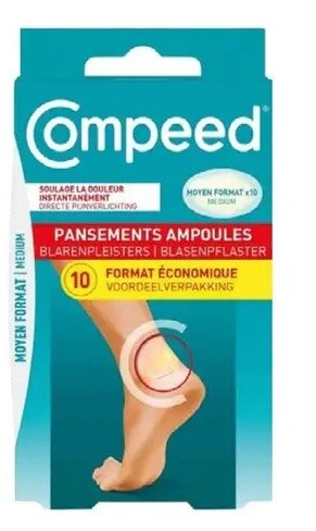 COMPEED BLARENPLEISTER MEDIUM VOORDEELVERPAKKING 10 STUKS