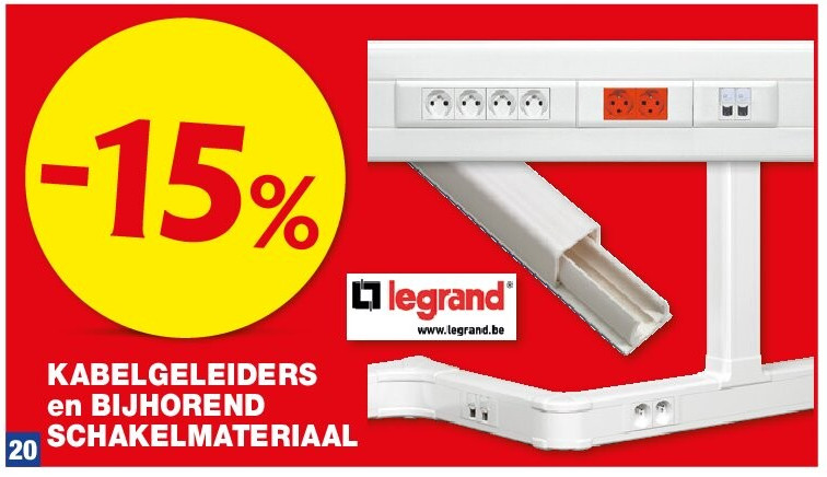 KABELGELEIDERS en BIJHOREND SCHAKELMATERIAAL