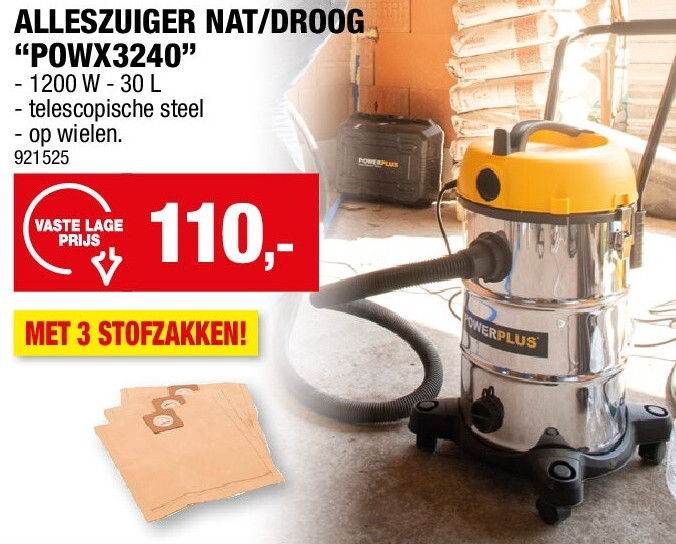 ALLESZUIGER NAT/DROOG “POWX3240”